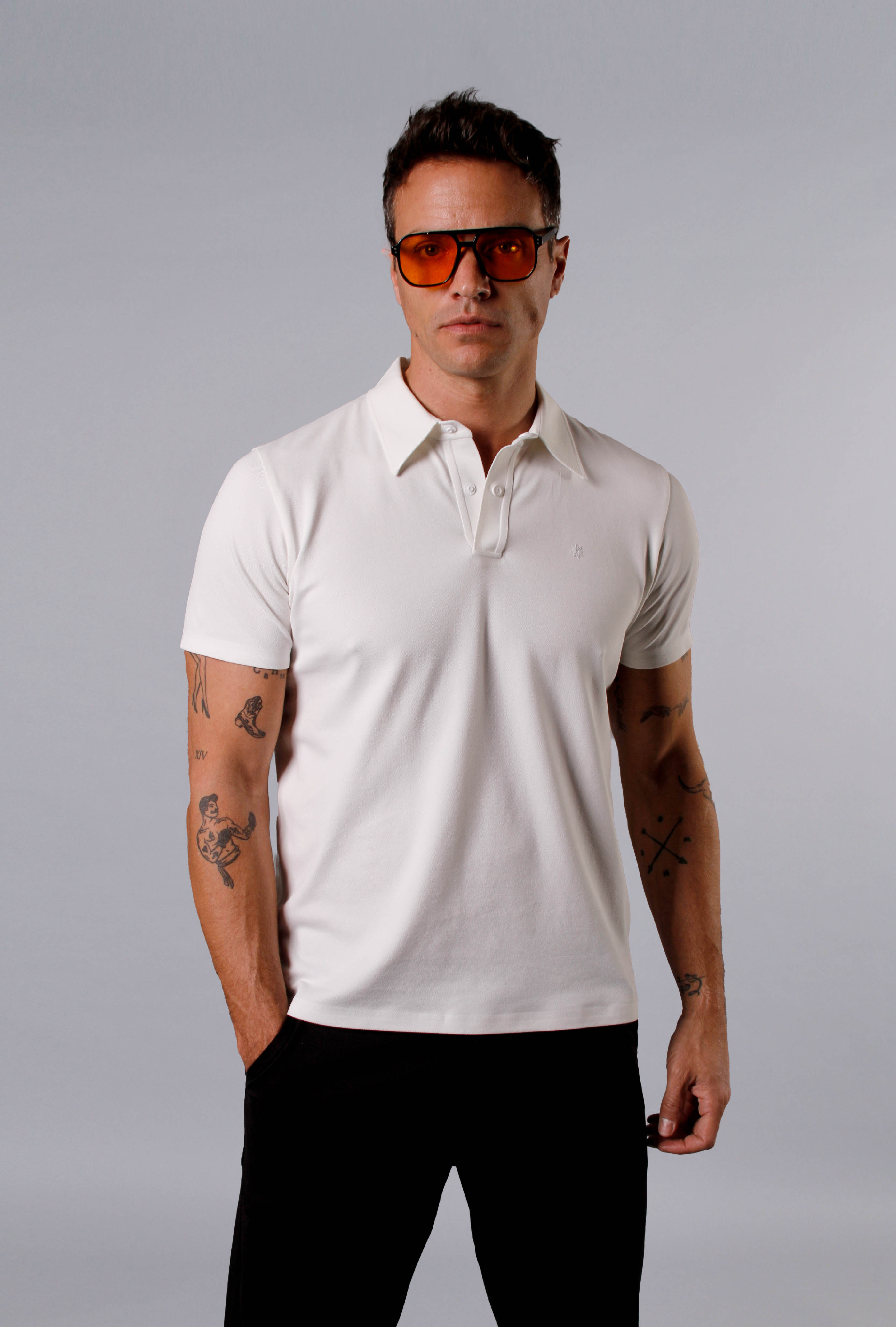 All Day Polo Subtle White